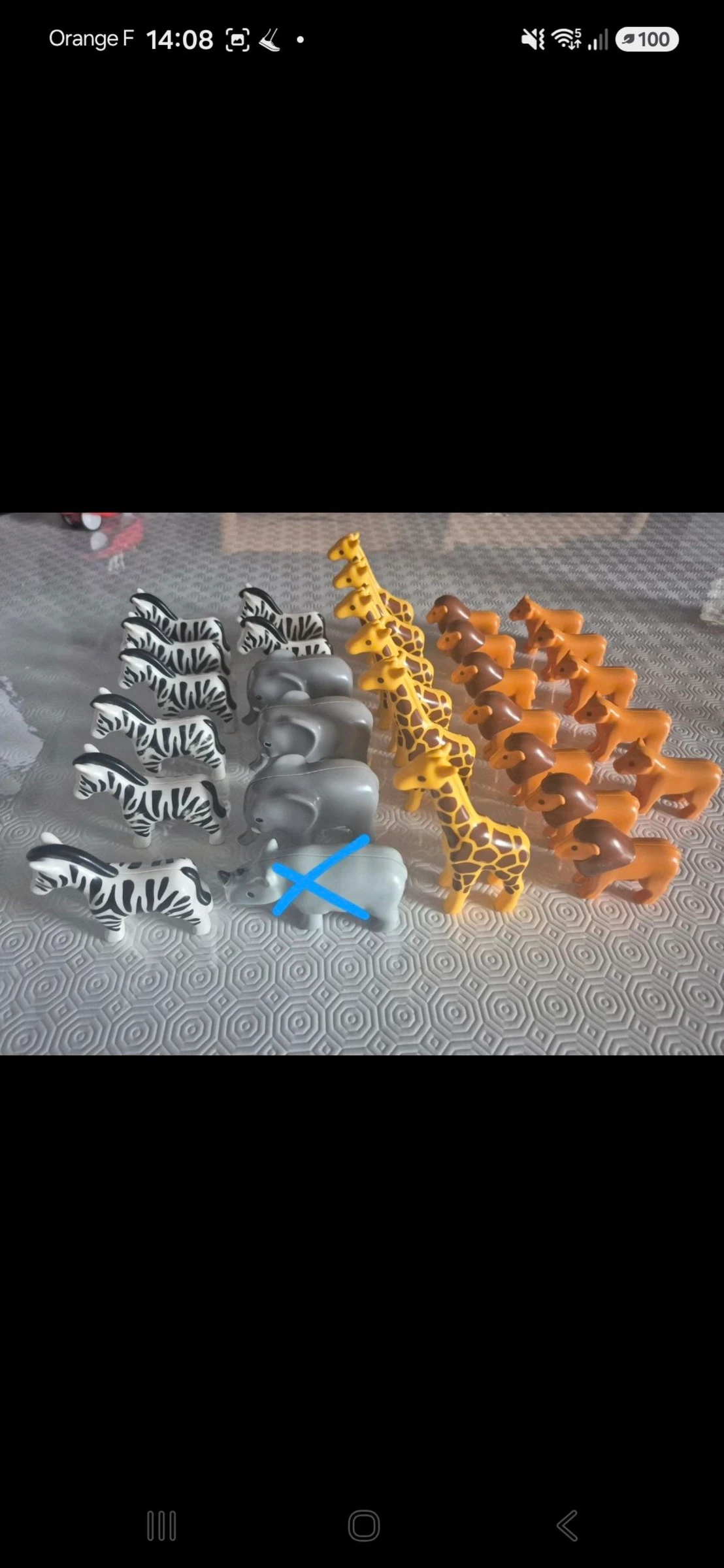 Animal de la savane playmobil 123 à l unité 